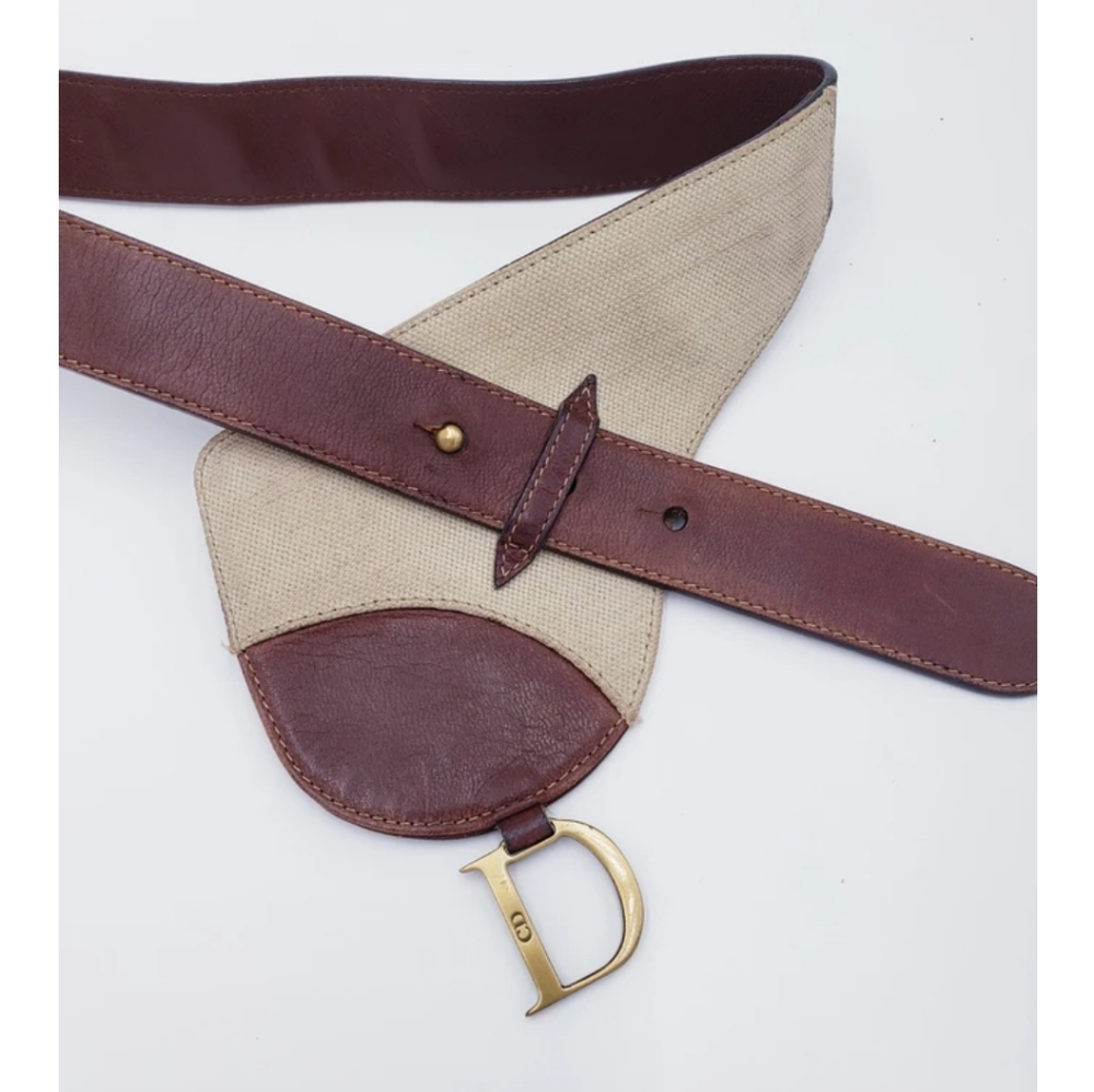 Dior Saddle Belt/Vintage